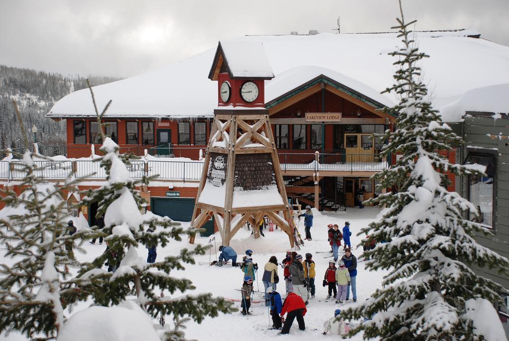 Schweitzer Mountain Resort White Pine Lodge Sandpoint Bagian luar foto