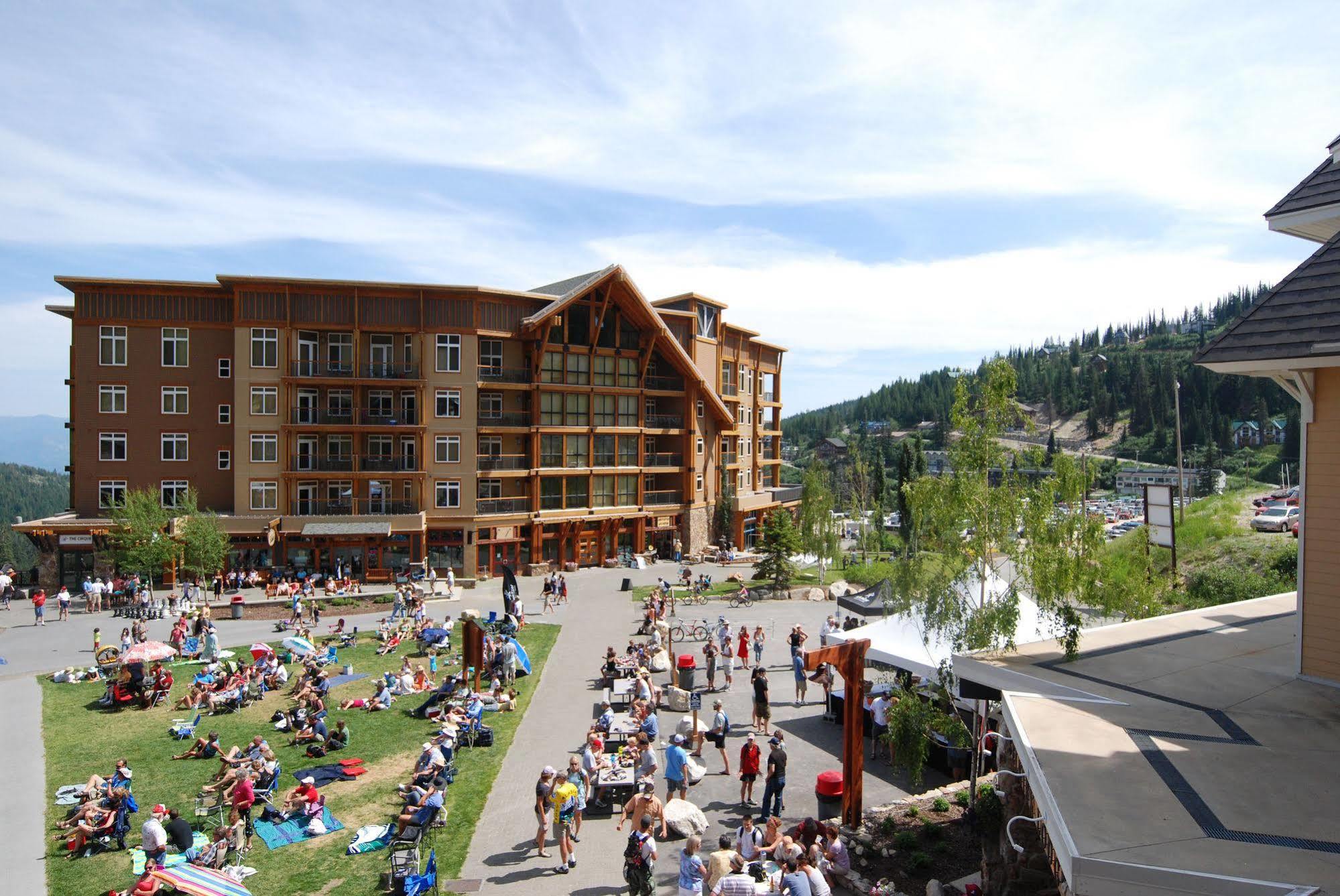 Schweitzer Mountain Resort White Pine Lodge Sandpoint Bagian luar foto