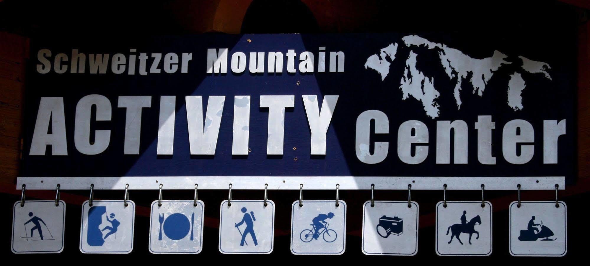 Schweitzer Mountain Resort White Pine Lodge Sandpoint Bagian luar foto